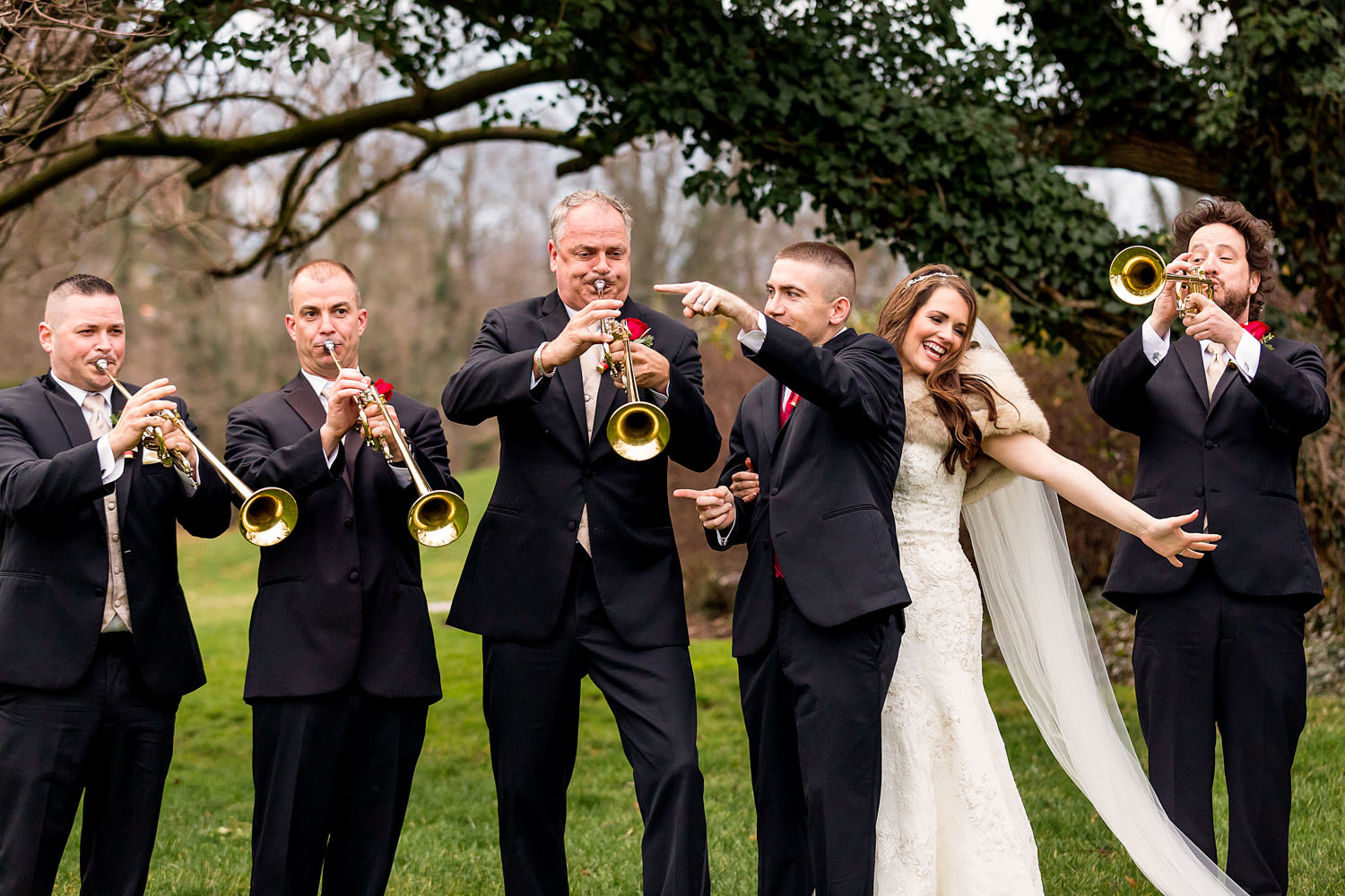 Antrim 1844, Taneytown, Maryland, Christmas wedding, winter wedding, wedding colors are red, green, gold, and white, church ceremony, indoor reception, the groom is a professional trumpet player, musician, Procopio Photography, best top Washington DC photographer, best top Maryland photographer, best top Virginia photographer, best top DMV photographer, best top wedding photographer, best top commercial photographer, best top portrait photographer, best top boudoir photographer, modern fine art portraits, dramatic, unique, different, bold, editorial, photojournalism, award winning photographer, published photographer, memorable images, be different, stand out