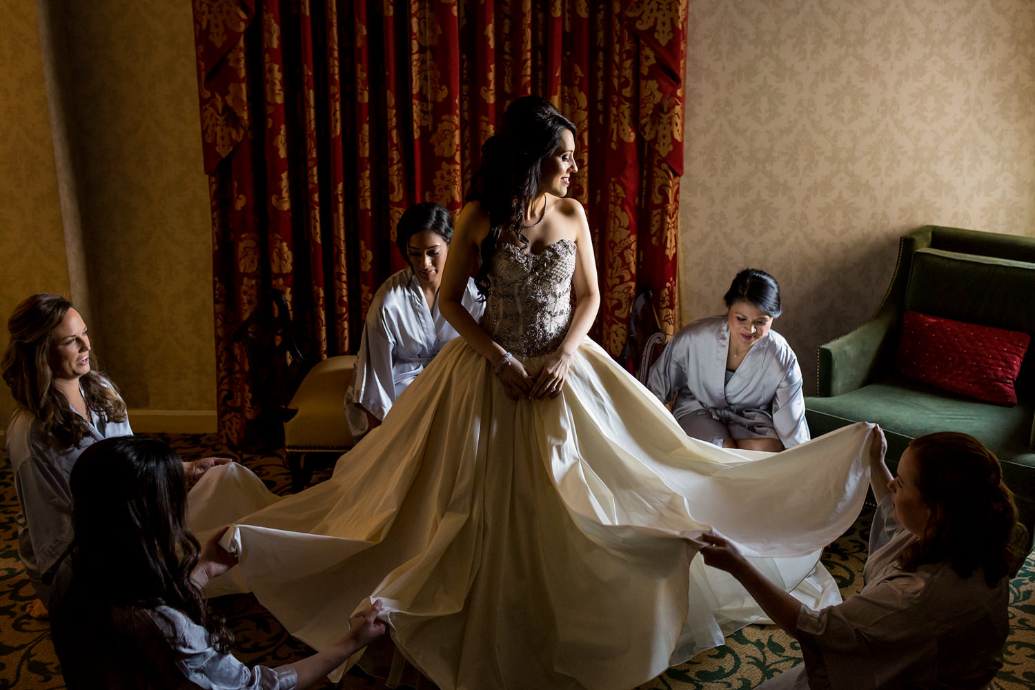 The Willard InterContinental Hotel, Washington DC, St. Dominic’s Catholic Church, Christmas wedding, winter wedding, New Year’s Wedding, wedding colors are red, green, gold, pink, blush, and white, church ceremony, indoor reception, musician, Procopio Photography, best top Washington DC photographer, best top Maryland photographer, best top Virginia photographer, best top DMV photographer, best top wedding photographer, best top commercial photographer, best top portrait photographer, best top boudoir photographer, modern fine art portraits, dramatic, unique, different, bold, editorial, photojournalism, award winning photographer, published photographer, memorable images, be different, stand out