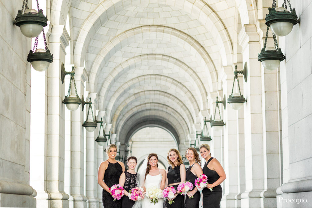Union Station wedding, Washington DC, Holy Trinity Church, Summer wedding, May wedding, wedding colors are cream, white and hot pink, vibrant pink, church ceremony, indoor reception, top DC venue, Georgetown, Procopio Photography, best top Washington DC photographer, best top Maryland photographer, best top Virginia photographer, best top DMV photographer, best top wedding photographer, best top commercial photographer, best top portrait photographer, best top boudoir photographer, modern fine art portraits, dramatic, unique, different, bold, editorial, photojournalism, award winning photographer, published photographer, memorable images, be different, stand out
