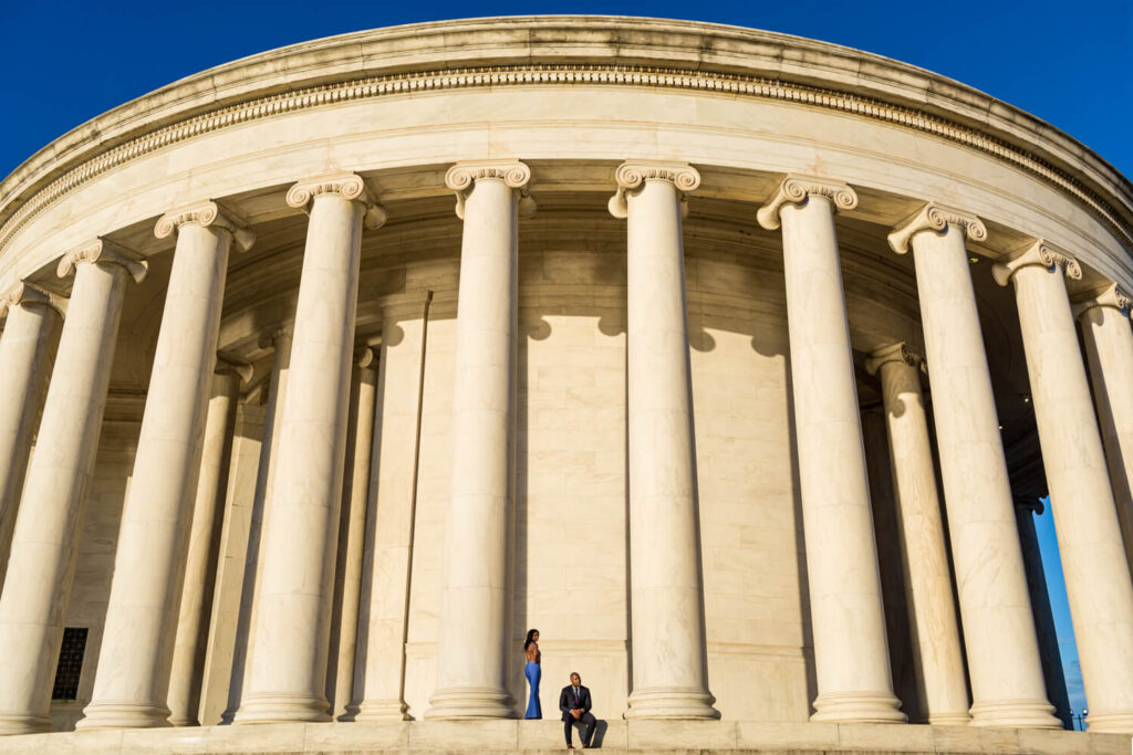 Procopio Photography, best top Washington DC photographer photography, best top Maryland photographer photography, best top Virginia photographer photography, best top DMV photographer photography, best top commercial photographer photography, best top wedding photographer photography, best top portrait photographer photography, best top boudoir photographer photography, modern fine art portraits, dramatic, unique, different, bold, editorial, photojournalism, award winning photographer, published photographer, memorable images, be different, stand out, luxe wedding, luxury wedding, luxury portraits, luxury boudoir, bespoke, unique engagement session, natural looking portraits, Best locations for engagement sessions in the DMV, Jefferson Memorial Engagement Session, Portrait Gallery Engagement Session